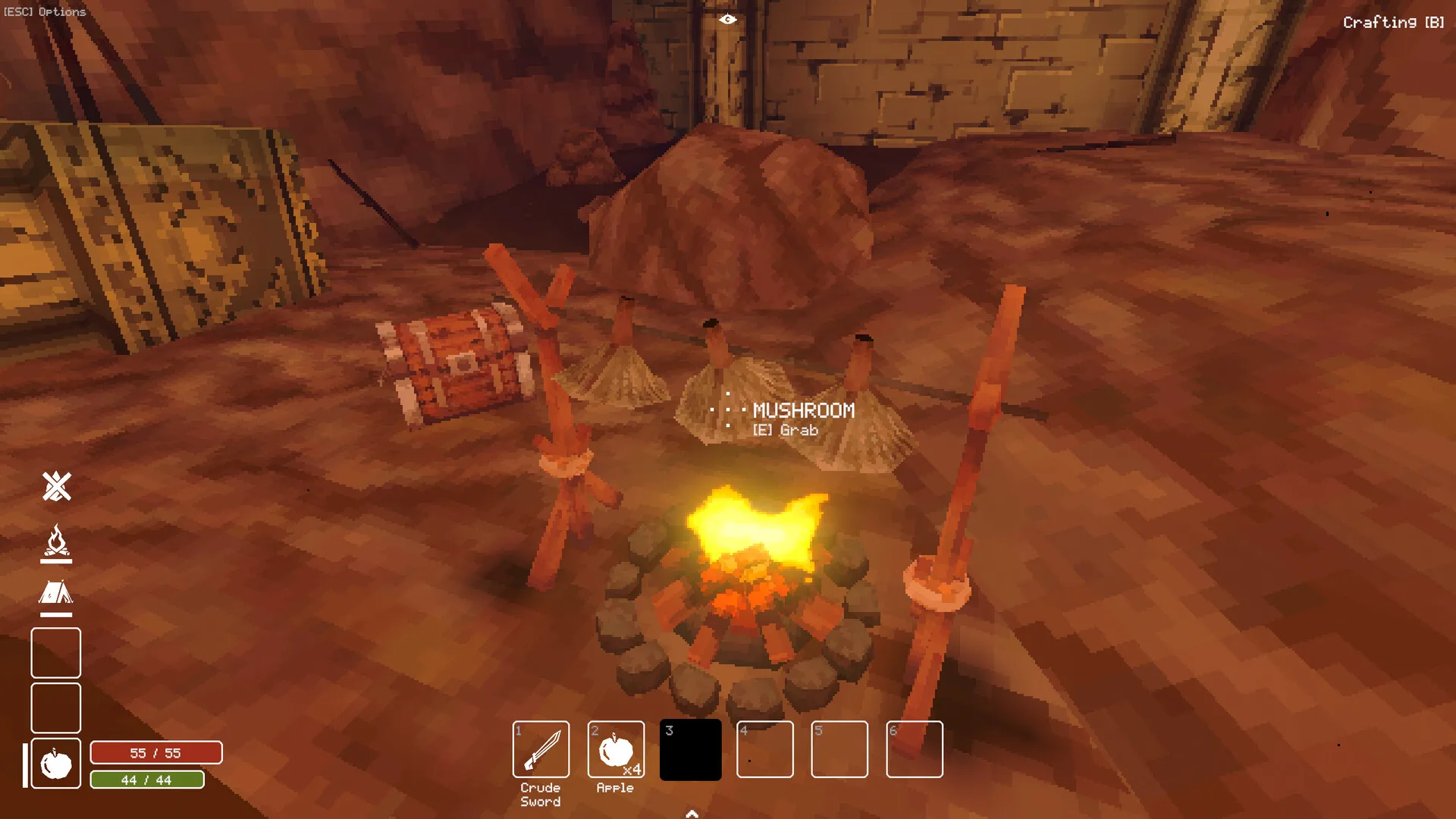 Official screenshot showing carried tools